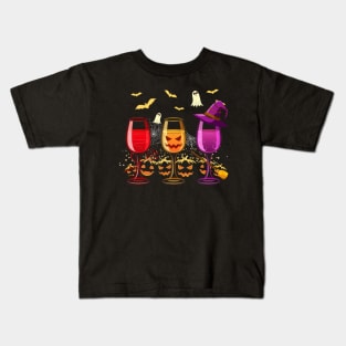 Wine halloween costume Kids T-Shirt